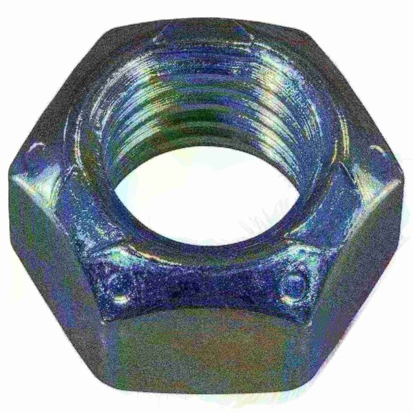 Midwest Fastener Standard Hex Top Lock Lock Nut, 5/8"-11, Steel, Grade 2, Zinc Plated, 25 PK 09735